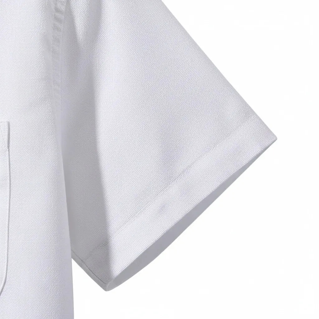 Chemise en Lin Homme Manche Courte - old money style