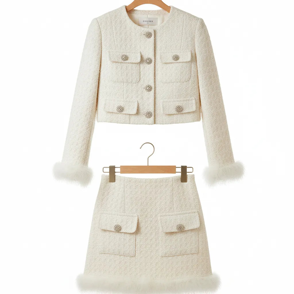 Ensemble Old Money Blanc S - My Store