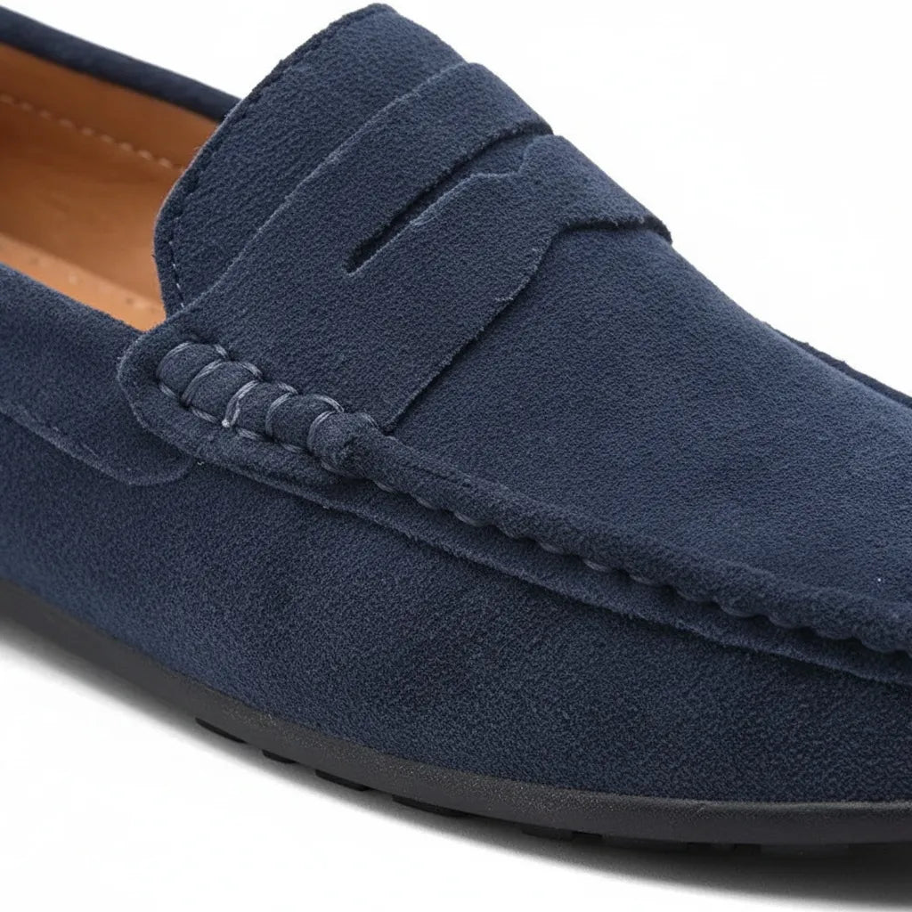 Mocassin en Daim Homme - old money style