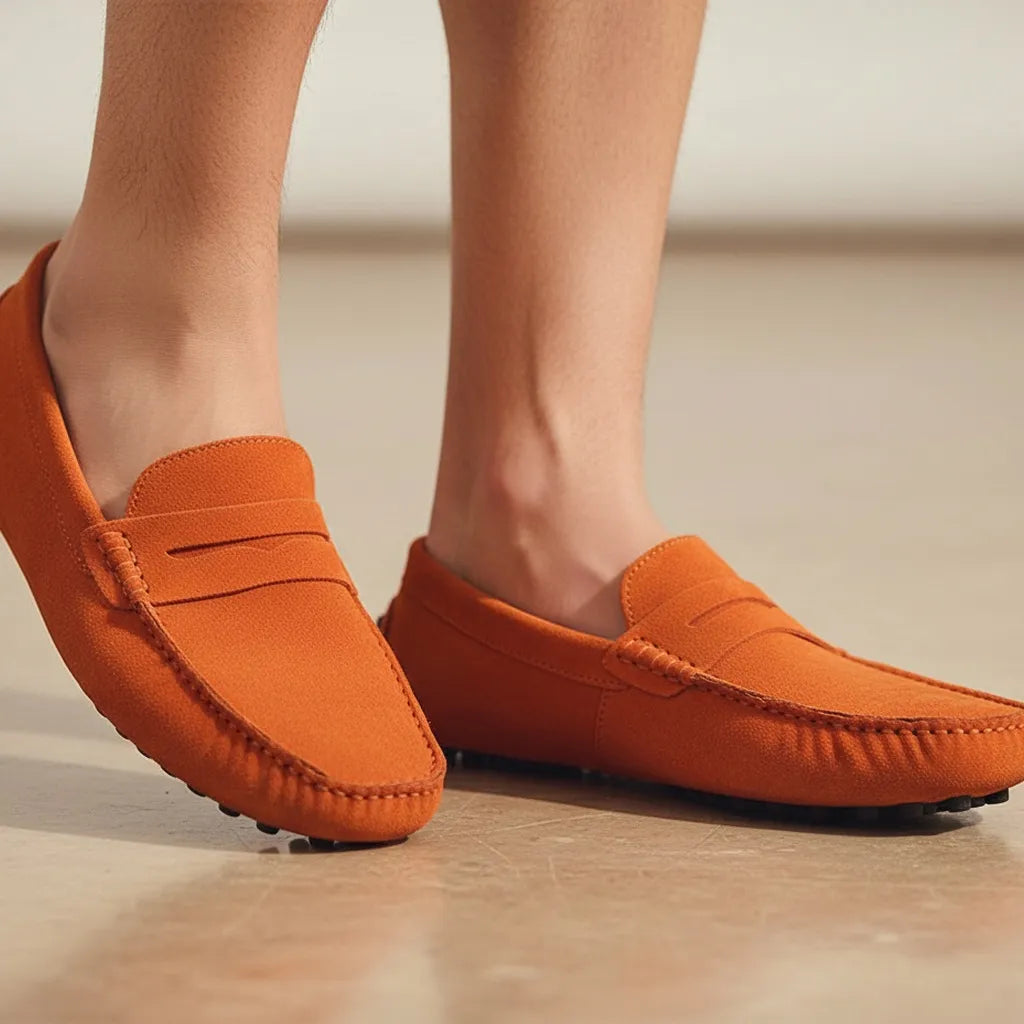 Mocassin en Daim Homme - old money style